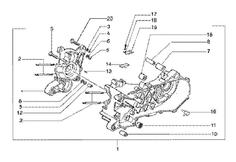 Carter Gilera Runner FXR 180 2T LC