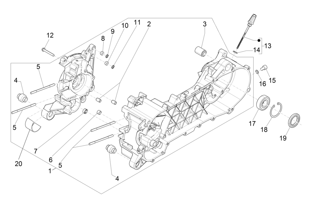 Carter Piaggio NRG Power 50 2 tempi LC Euro 4