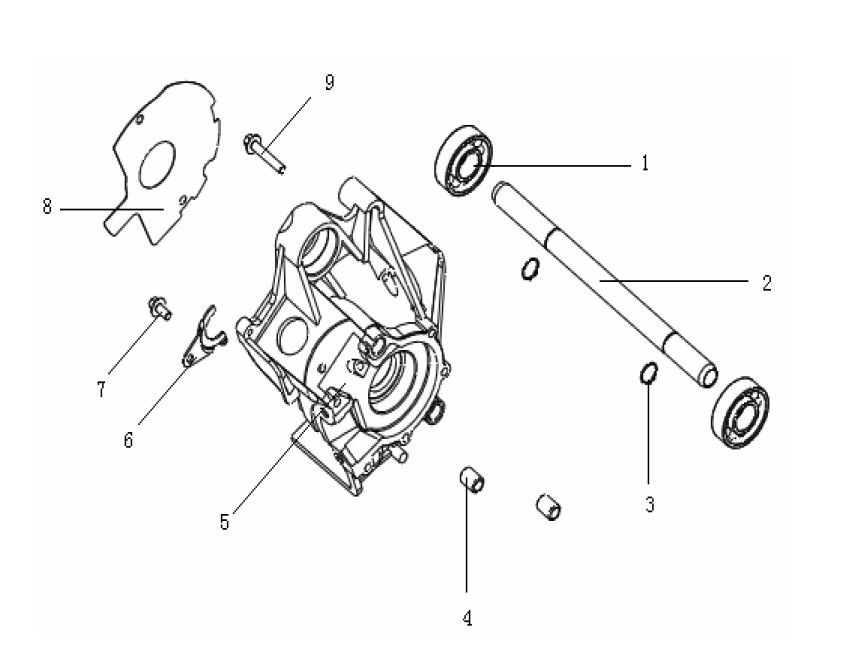Semicarter destro Generic Ideo 50 2T AC bianco 2010 25km/h