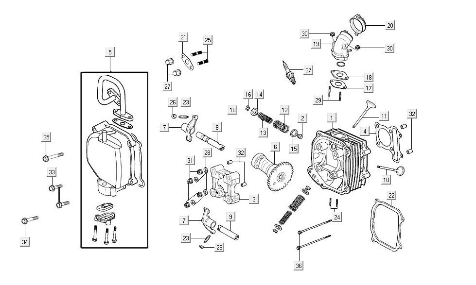 Testa cilindrica Agility 16+ 125 Argento metallizzato opaco