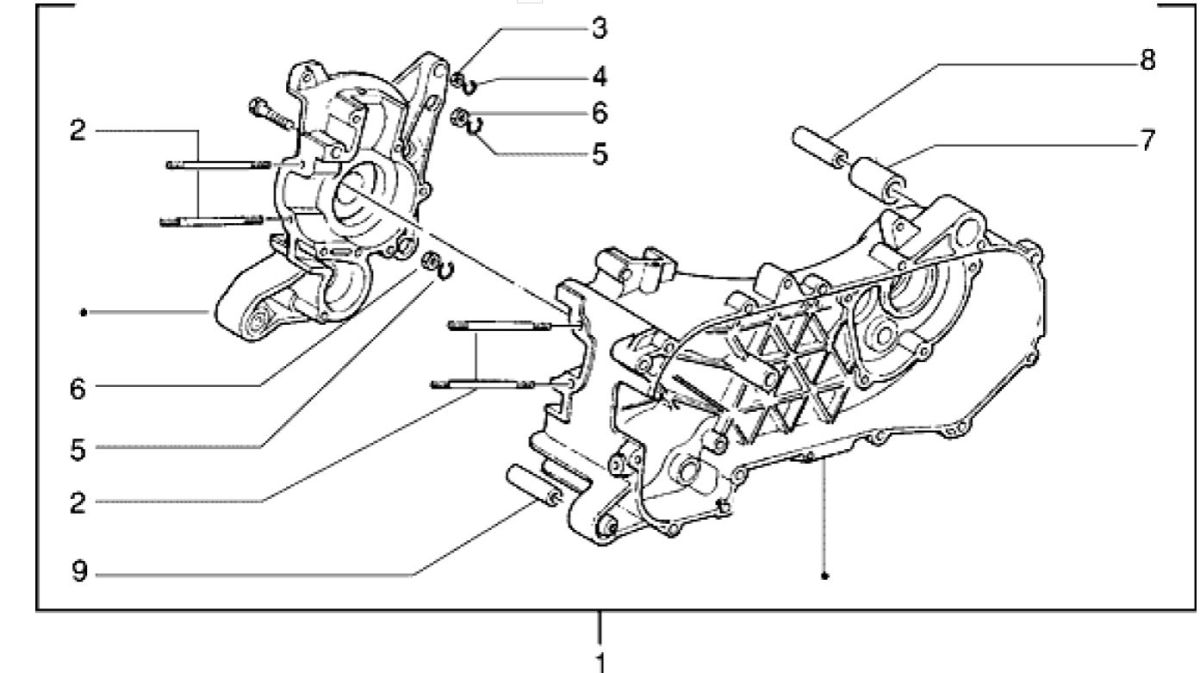 Carter Piaggio Zip RST 50 2 tempi AC