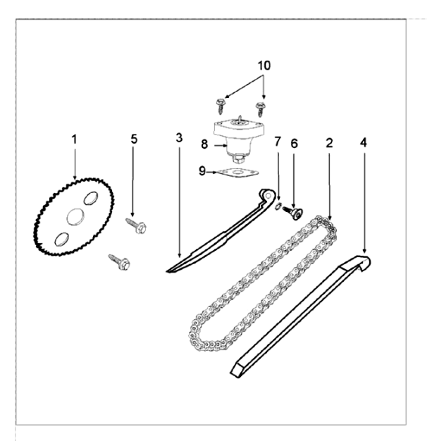 Distributie Peugeot Tweet 125 V E3 2013-2017