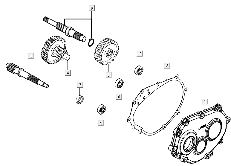 Denti - Trasmissione Kymco New Like 150i Euro 4