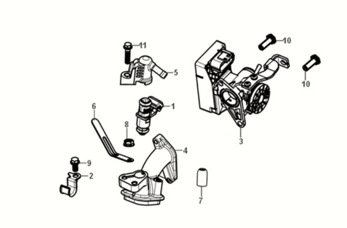 Kit centralina Sym Orbit III 50 E5