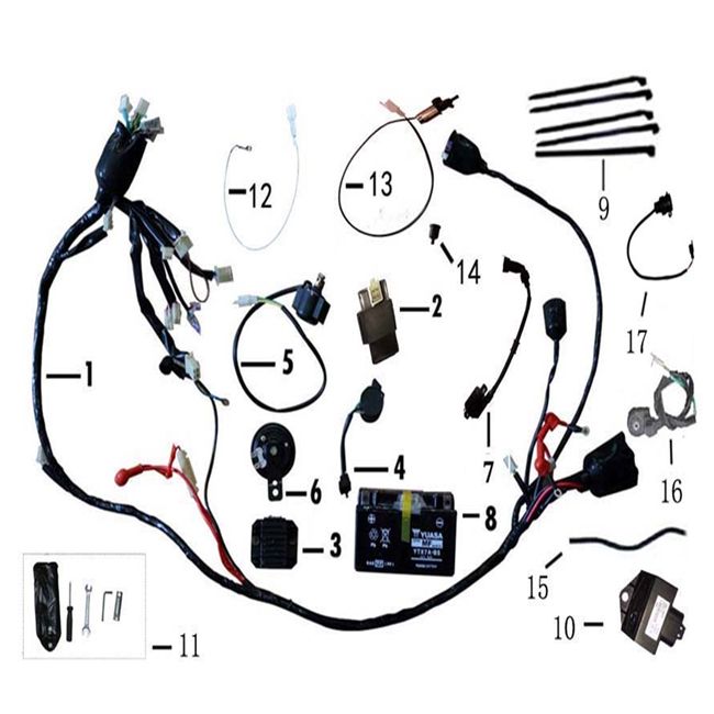 Ricambi elettrici BTC Cruise