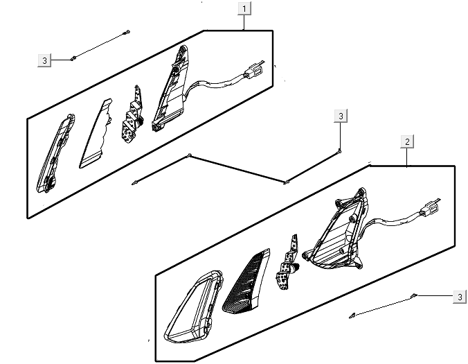 Indicatori anteriori Kymco New Like 150i Euro 4