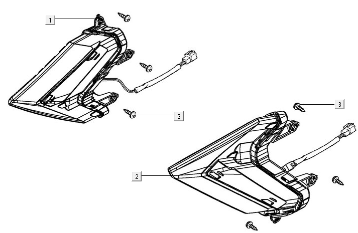 Indicatori anteriori Kymco New Downtown 350i ABS