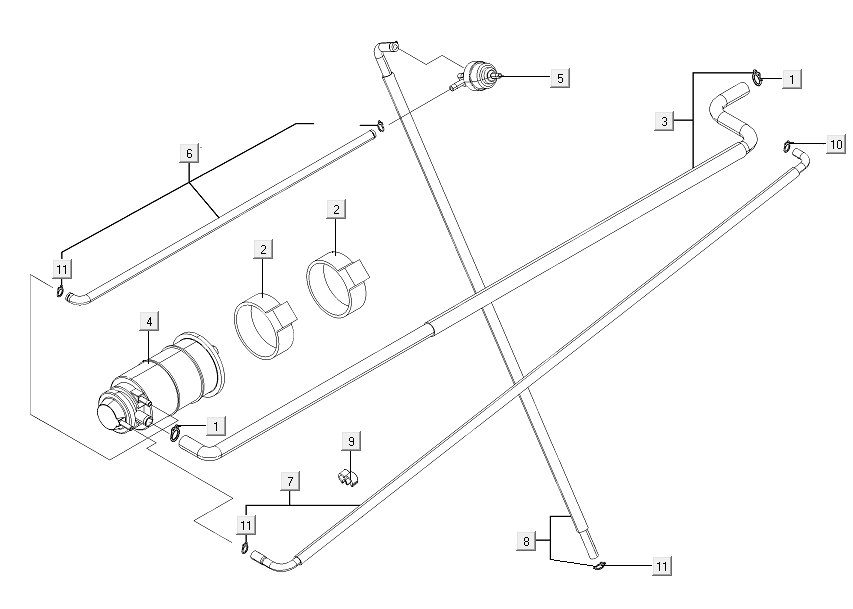 Membrana pneumatica Kymco AK550i