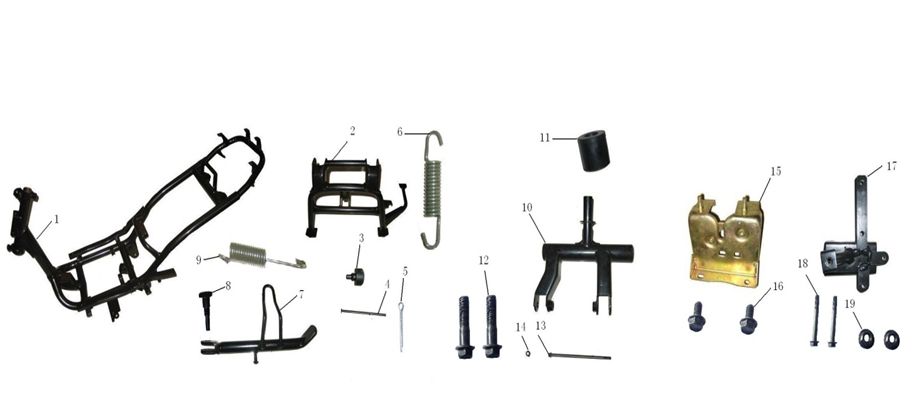 Telaio BTC Jet 4 tempi