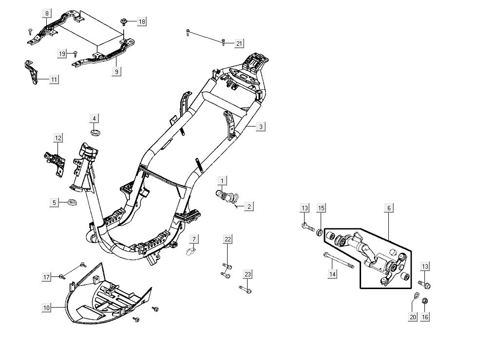 Telaio Agility CITY 16 125