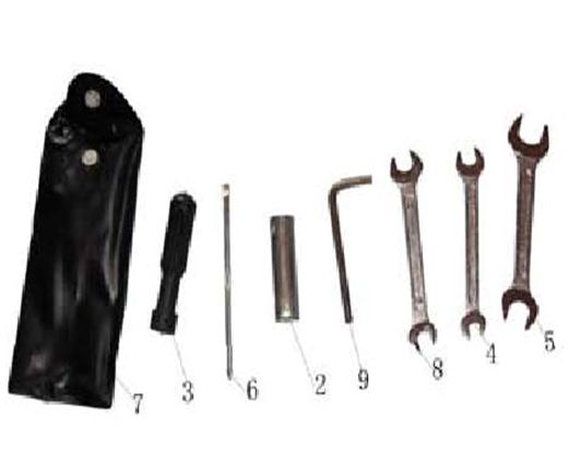 Set di attrezzi a 4 tempi BTC Jet