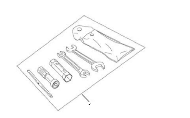 Set attrezzi Rover Fun a 4 tempi
