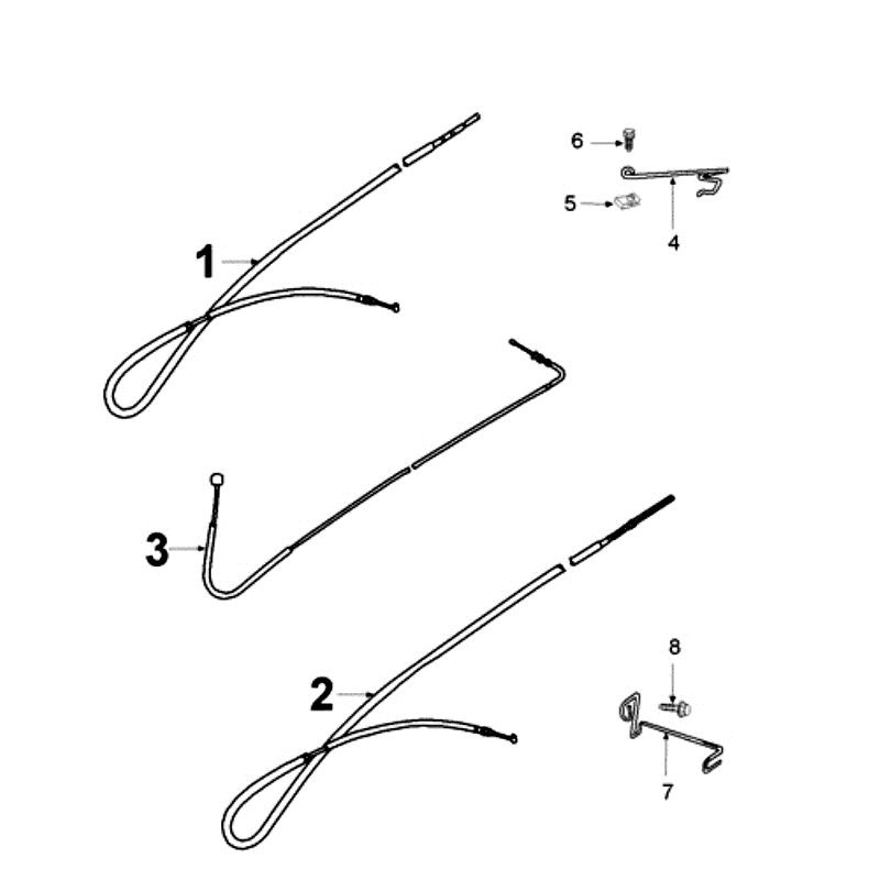 Cavi Peugeot Ludix 10 neri