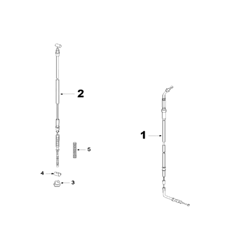 Cavi Peugeot V-Clic 50 4 tempi AC bianchi