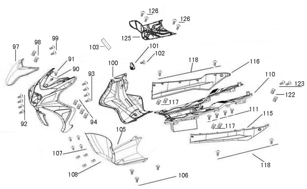 Cappe - Placcatura AGM R8 bianche