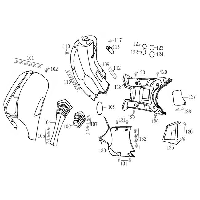 Cappe - Placcatura AGM Swan grey