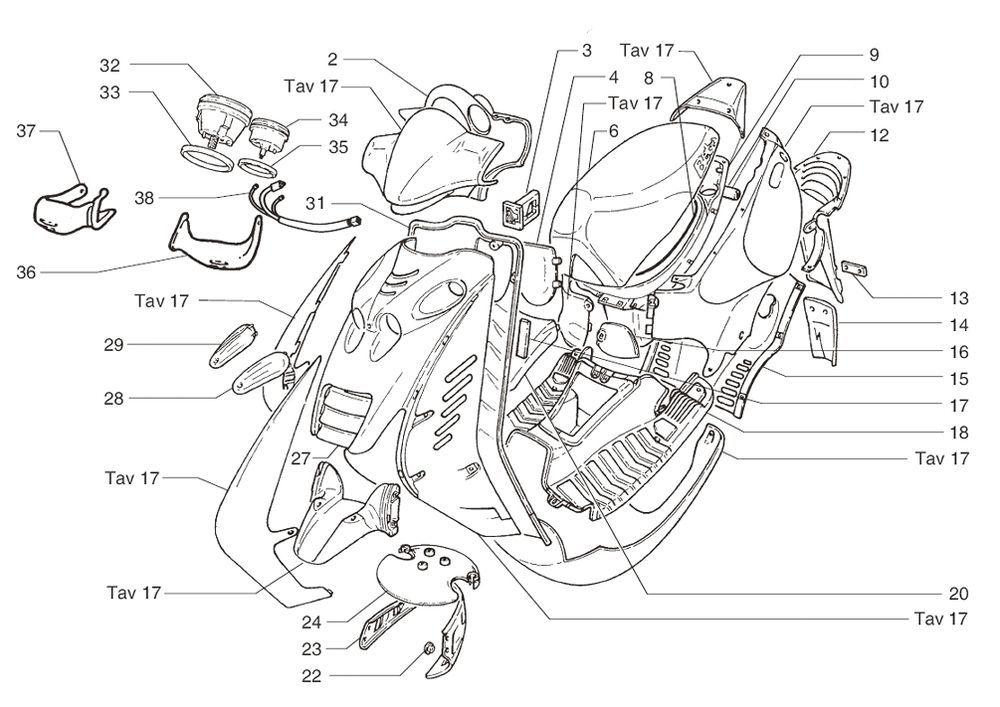 Cappe - Placcatura Beta Ark-k 50 2 tempi AC argento 2006