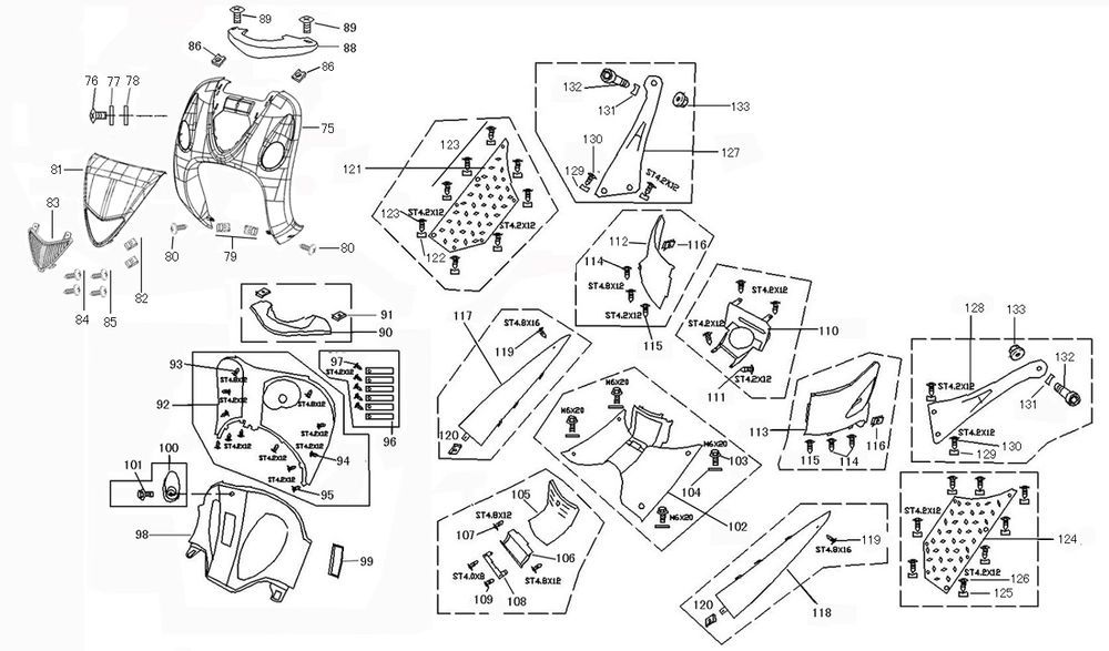Cappucci - Placcatura - Neco Borsalino Oro rosso opaco