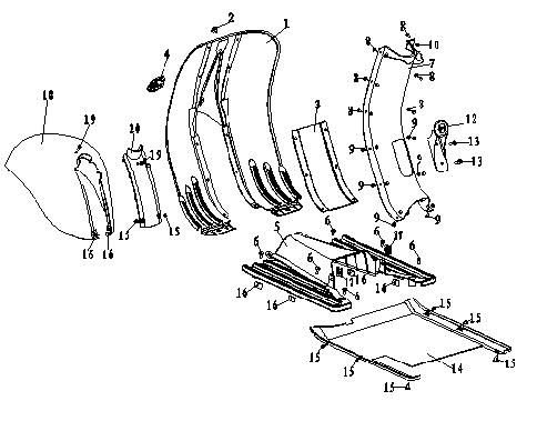 Cappe - Placcatura frontale Fosti Veneri nera