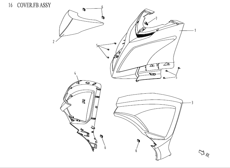 Cappe - Placcatura frontale verde China Venom