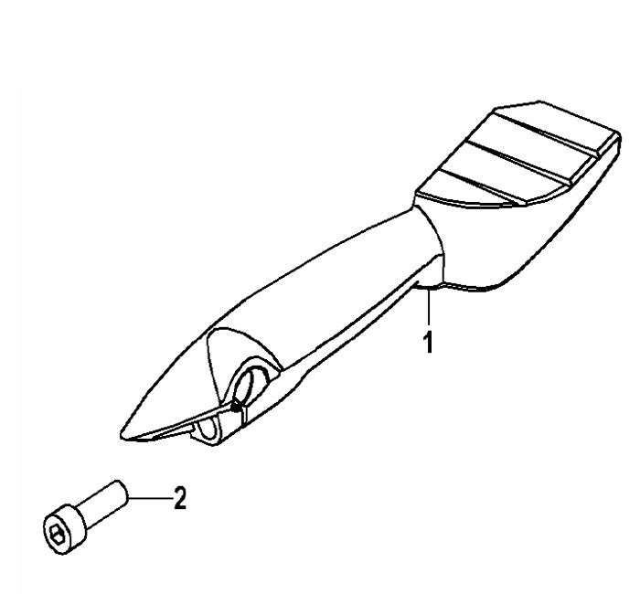 Pedale kickstart Ideo 50 a 2 tempi in rame generico 2010 25