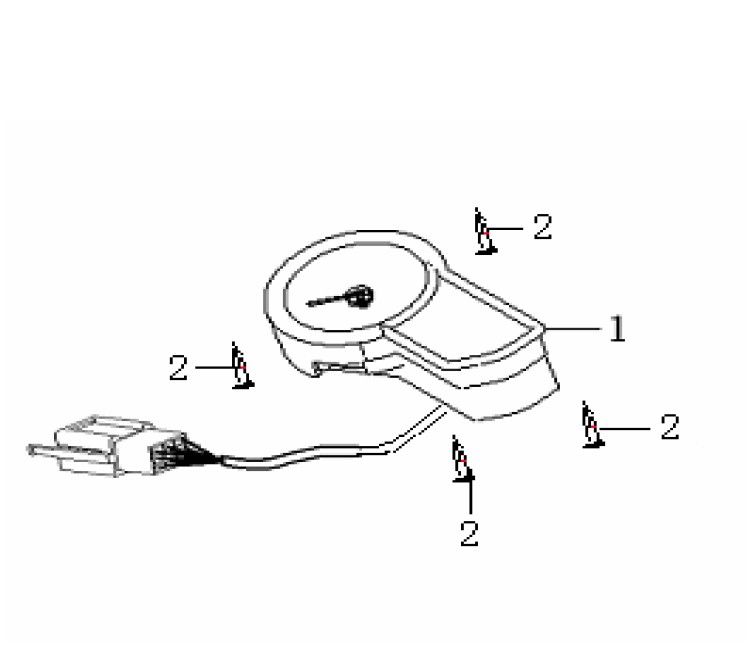 Contachilometri - Cockpit Generic Xor Stroke 50 2 tempi 2009