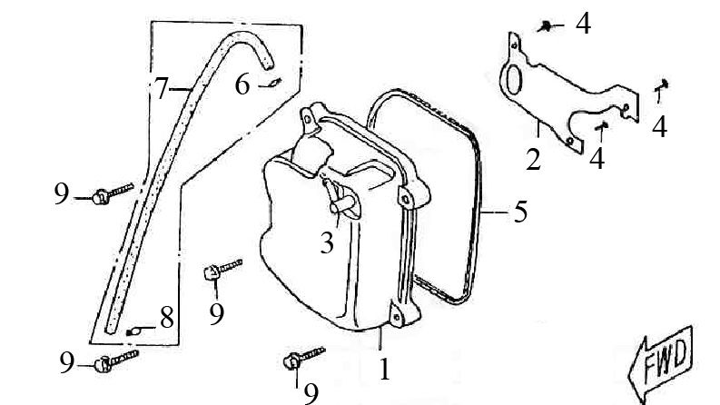 Coperchio valvole Killerbee Custom 125