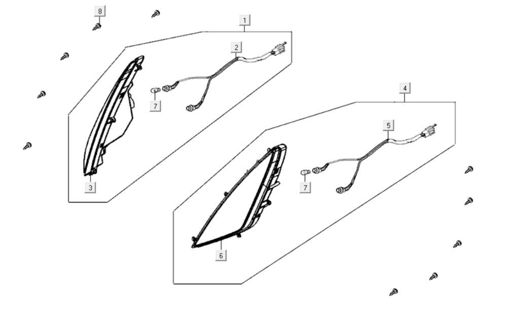 Indicatori Kymco GTI 300i