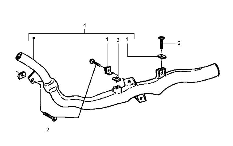 Tubo di raffreddamento Gilera Runner 50 2 tempi LC 1998-2005