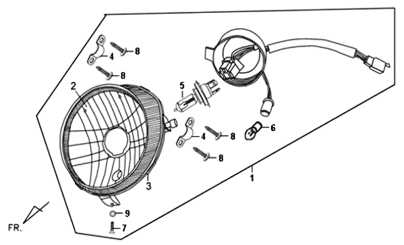 Faro Sym Fiddle II (BK-7C) grigio ferro