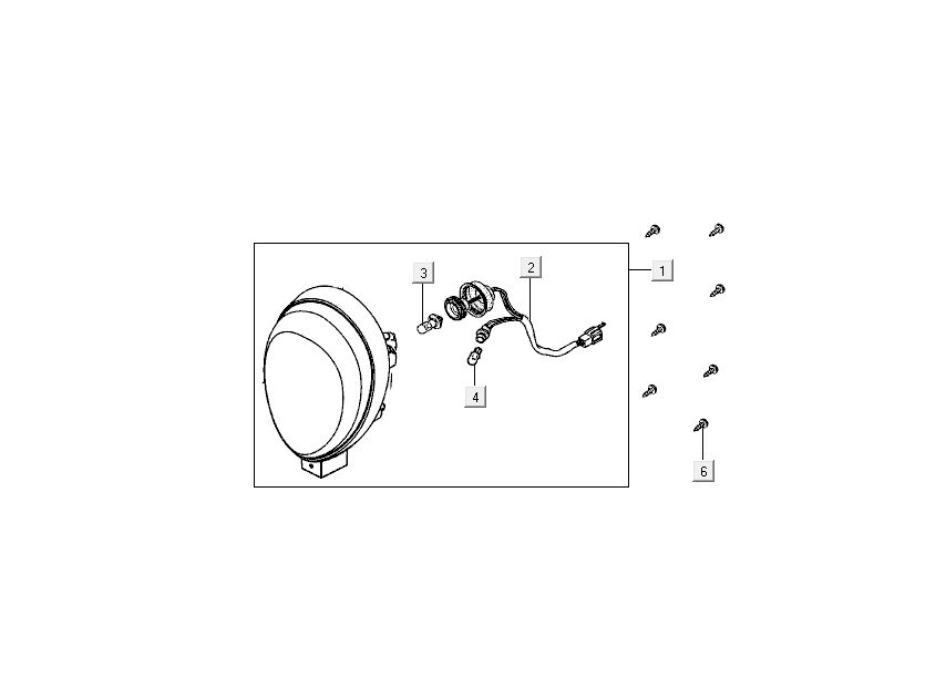 fanale anteriore Kymco Sento 50 4 tempi marrone