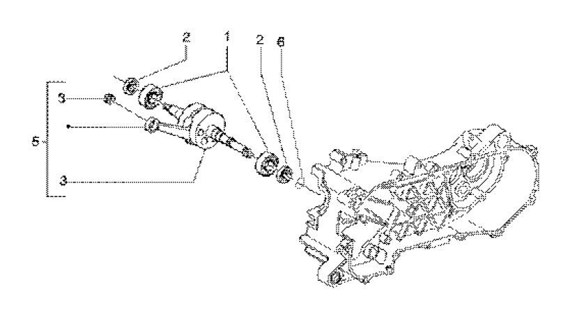 Albero motore Gilera Runner FXR 180 2T LC