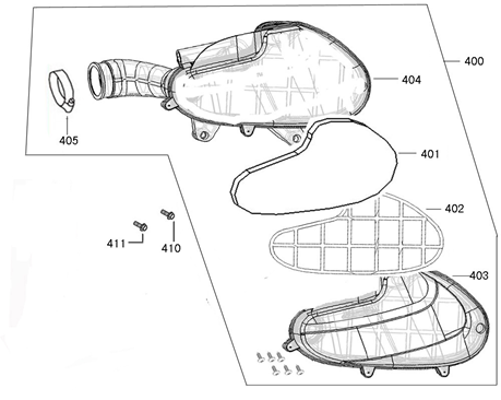 Filtro aria China VX/Riva