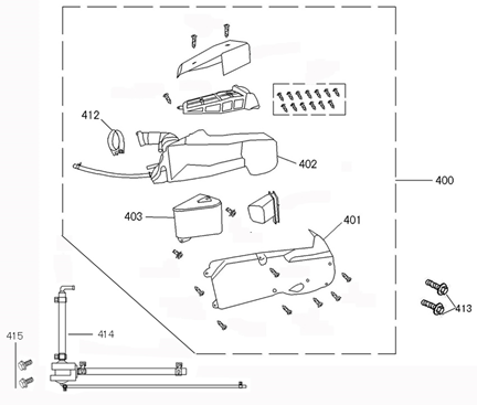 Filtro aria bianco Eagle-Wing Napoli 125