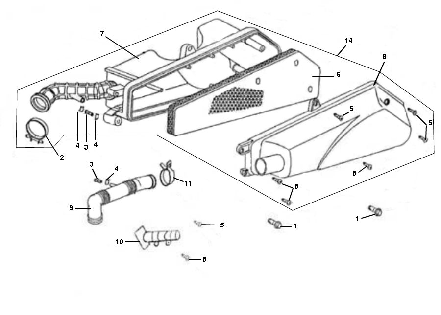 Filtro aria Rover Classic 4 tempi