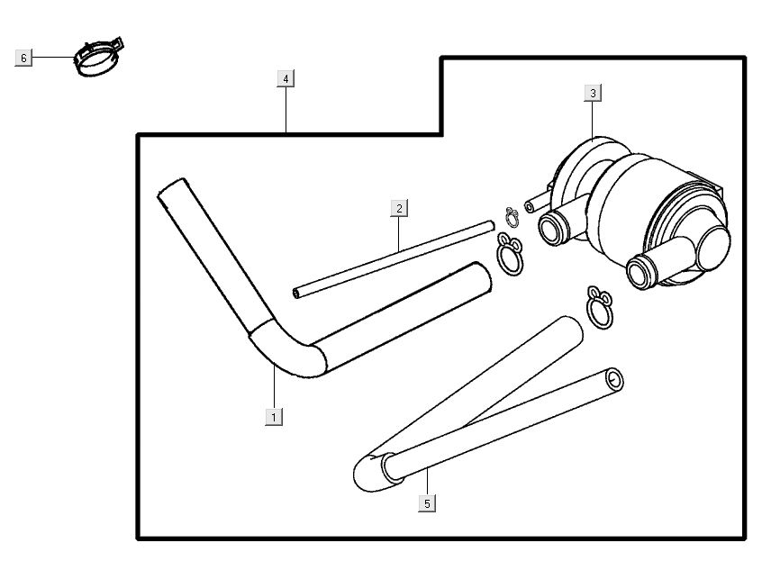 Membrana pneumatica blu Kymco Super8 Street 50 4 tempi