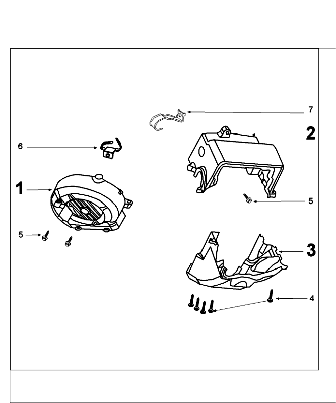 Coperchi di raffreddamento per Peugeot Speedfight 4 50 4 tempi AC blu/nero