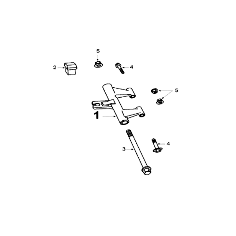 Sospensione motore Peugeot V-Clic 50 4 tempi AC White