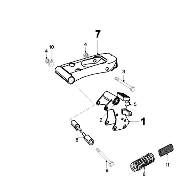 Sospensione del motore Peugeot Vogue Black
