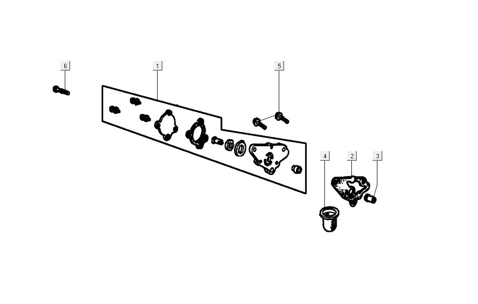 Pompa olio Kymco K-Pipe 4 tempi Gloss Black