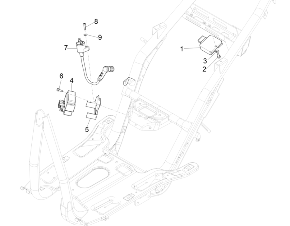 Regolatore di tensione - Bobina di accensione - Ricambi elettronici Piaggio NRG Power 50 2-stroke LC Euro 4