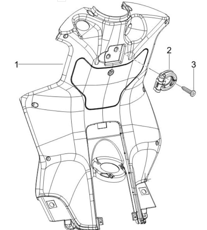 Paragambe Piaggio NRG Power 50 2 tempi LC Euro 4