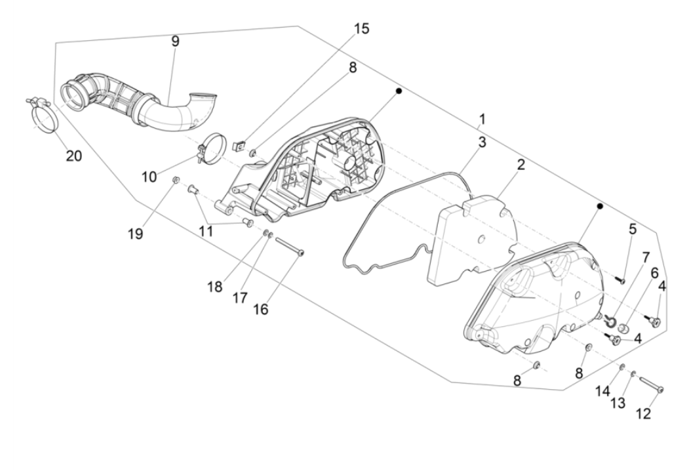 Vespa GTS 300 Super HPE 4V IE ABS Euro 5 2020-2022