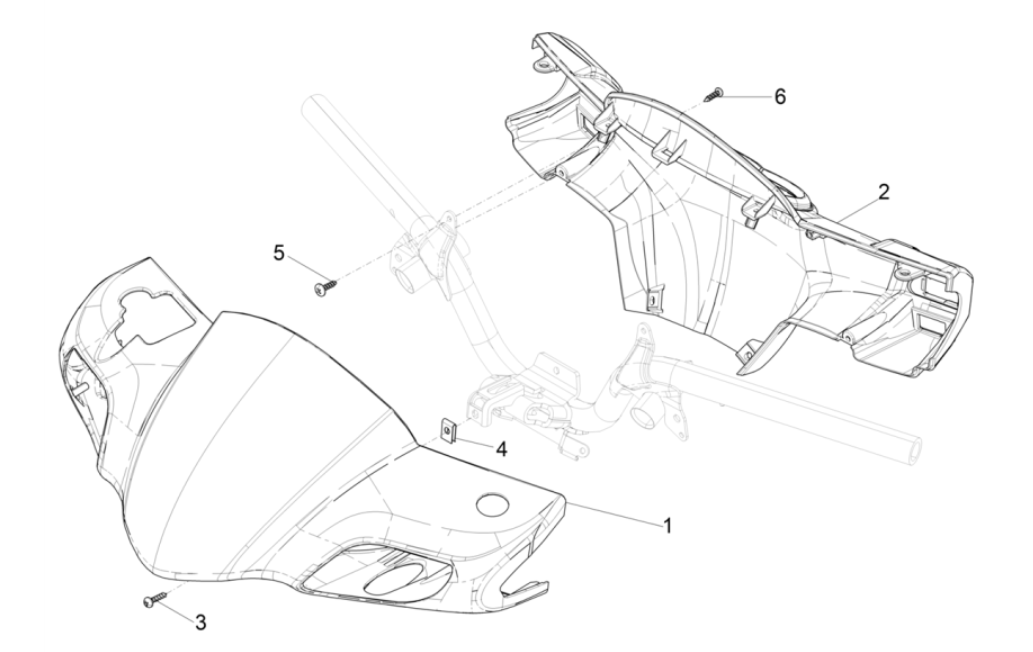 Coprivolanti Piaggio Typhoon 50 2 tempi Euro 4 2018-2020