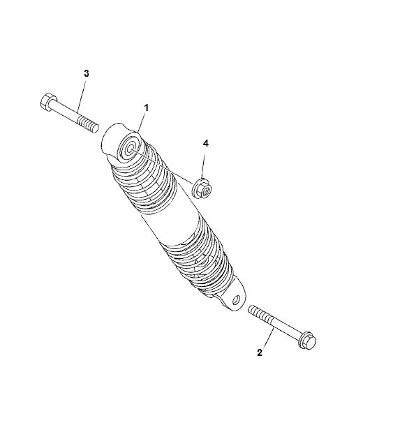 Ammortizzatore AC a 2 tempi Yamaha Neo's 50 ←2003
