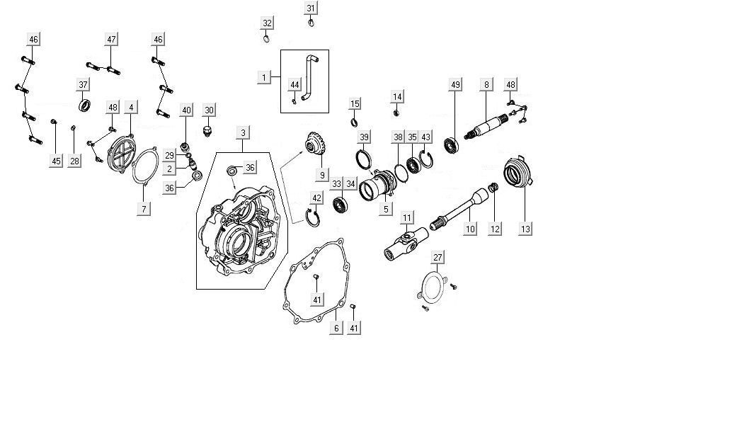 Cambio - Trasmissione - Kymco MXU 300