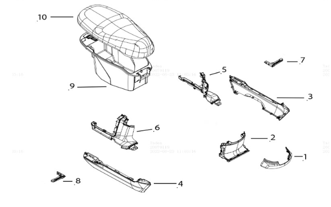 Seggiolino Yadea E8S