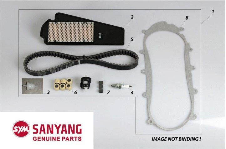 Service kit & parts Fiddle II