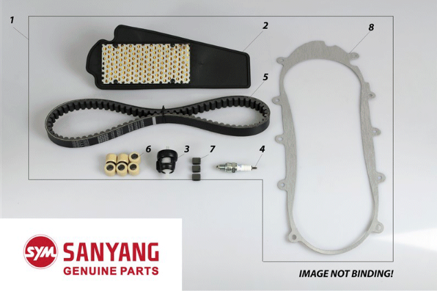 Kit di manutenzione e ricambi Sym Symphony ST E3