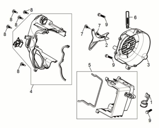 Frigo Sym Jet 14 50i Euro 5